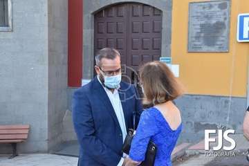 Lomo Magullo inició este sábado los cultos en honor de la Virgen de Las Nieves (Foto Francisco Javier Santana/TA)